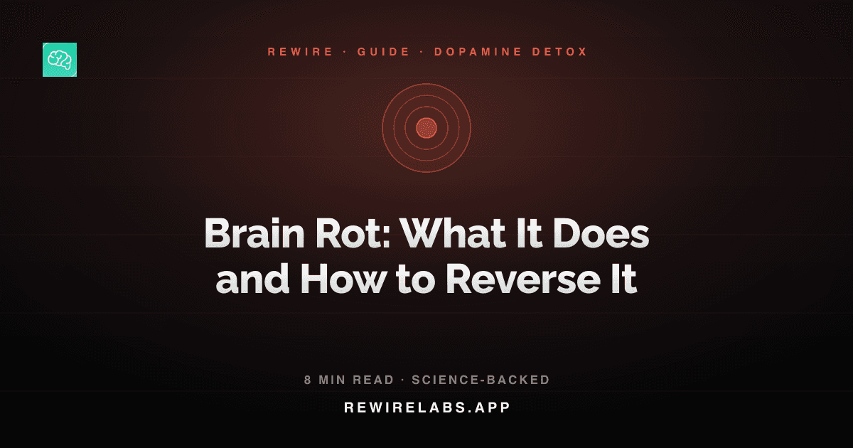 Brain Rot: What It Actually Does to Your Brain (and How to Reverse It), guide cover
