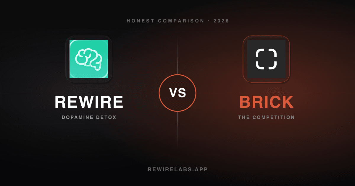 Rewire vs Brick, visual cover