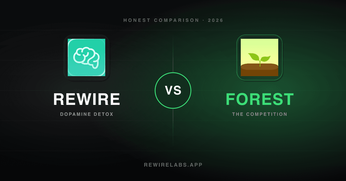 Rewire vs Forest, visual cover