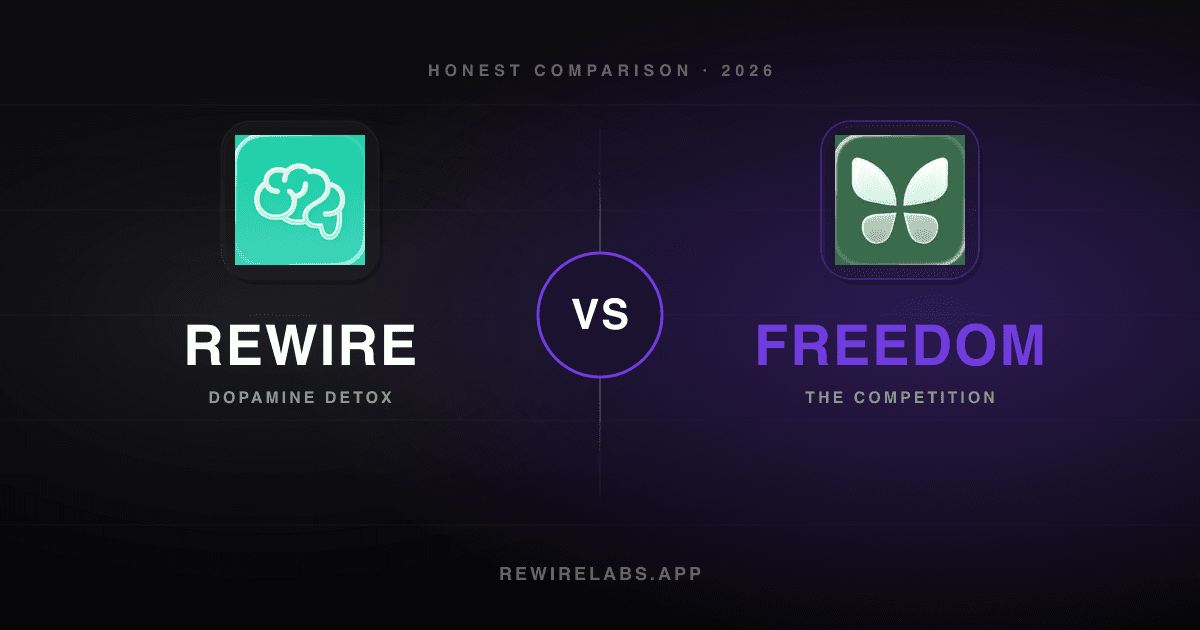 Rewire vs Freedom, visual cover