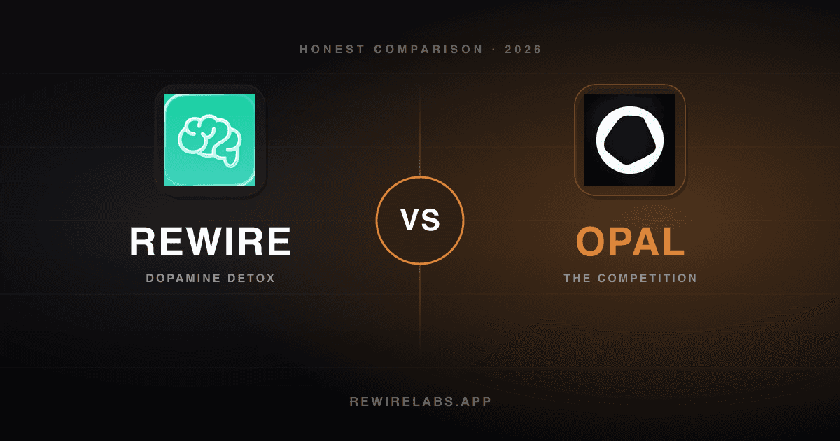 Rewire vs Opal, visual cover